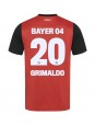 Bayer Leverkusen Alejandro Grimaldo #20 Domácí Dres 2024-25 Krátký Rukáv